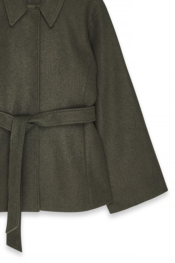 OLYMPE BELTED COAT